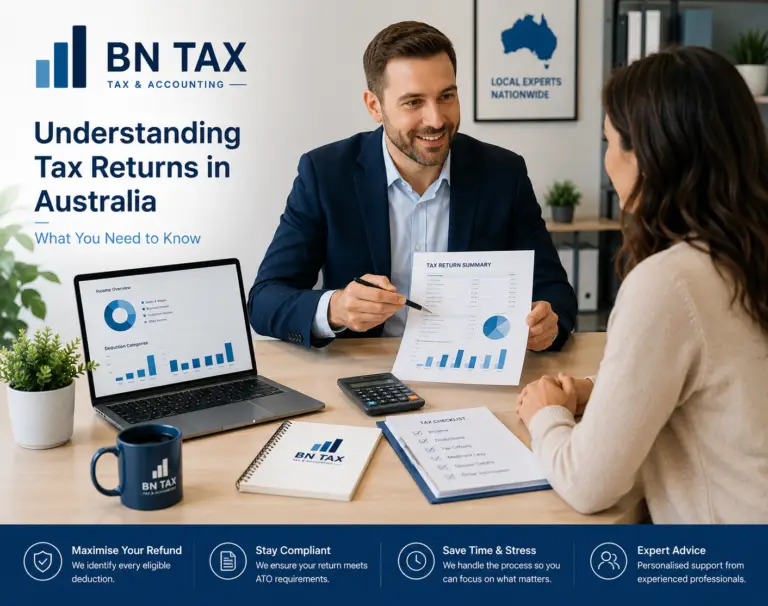 Australian personal and small business tax return preparation guide — BN Tax